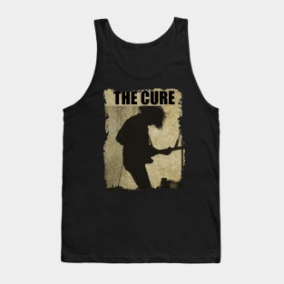 The Cure - RETRO BLACKWHITE Tank Top